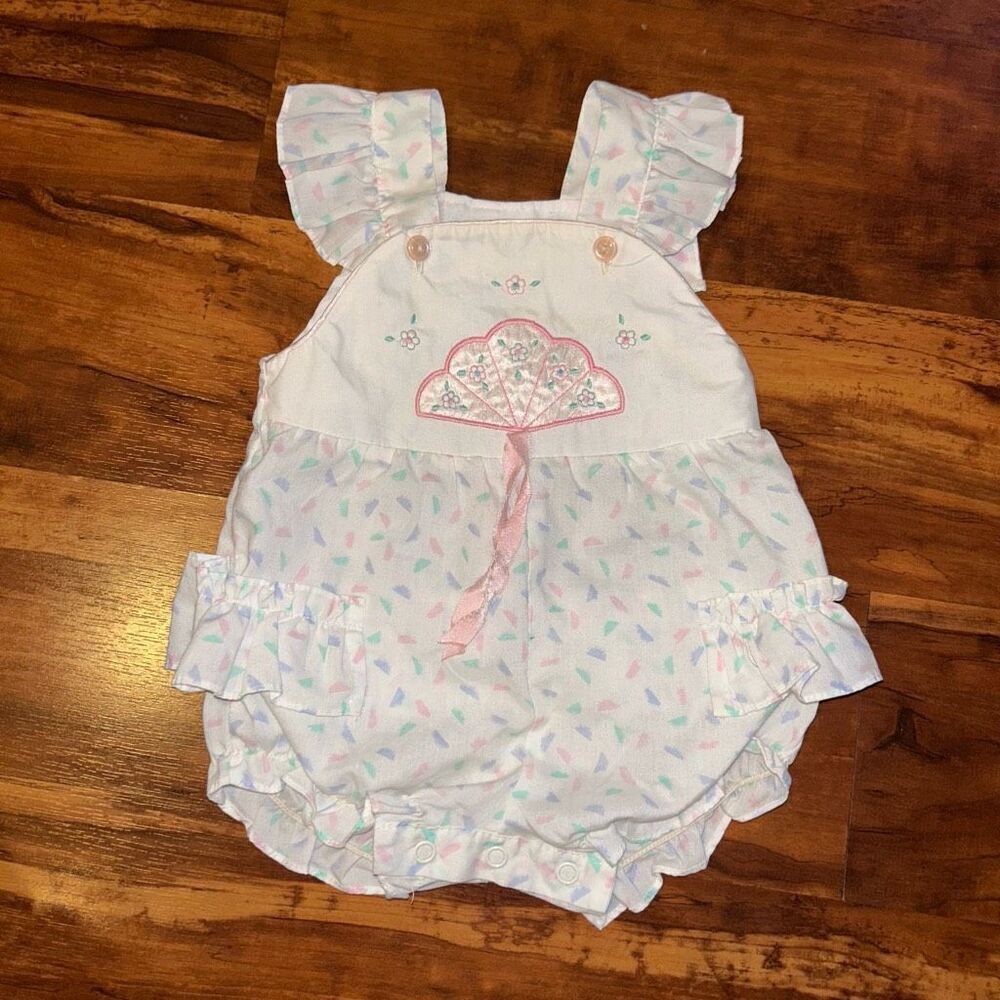 Vintage Seashell Romper